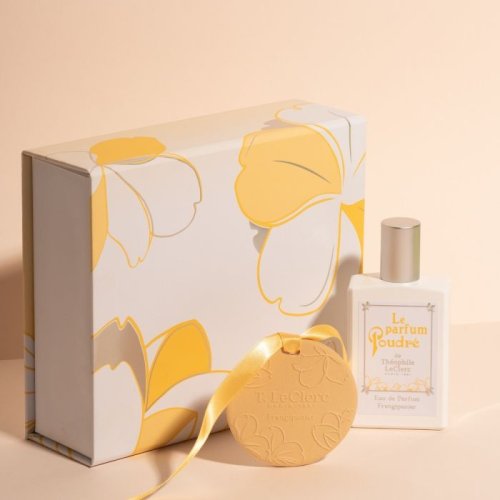 THEOPHILE LECLERC Das Parfüm-Puder Frangipanier Set - Keramik + THEOPHILE LECLERC Das Parfüm-Puder Frangipanier Set - Keramik +